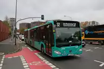 ICB Mercedes Benz Citaro C2 G Wagen 441 am 30.10.20 in Frankfurt am Main