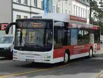 MAN Lion's City CNG der Stadtwerke Greifswald in Greifswald am 10.08.2018