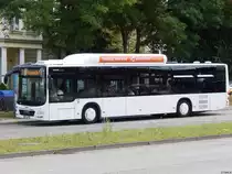 MAN Lion's City CNG der Stadtwerke Greifswald in Greifswald am 10.08.2018