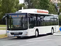 MAN Lion's City CNG der Stadtwerke Greifswald in Greifswald am 10.08.2018