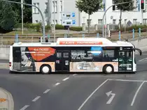 MAN Lion's City CNG der Stadtwerke Greifswald in Greifswald am 10.08.2018