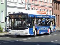 MAN Lion's City CNG der Stadtwerke Greifswald in Greifswald am 10.08.2018