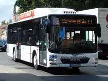 MAN Lion's City CNG der Stadtwerke Greifswald in Greifswald am 10.08.2018