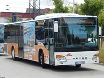 Setra 416 NF der Anklamer Verkehrsgesellschaft in Greifswald am 10.08.2018