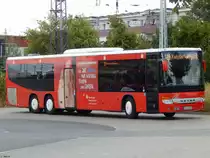 Setra 418 LE Business der Anklamer Verkehrsgesellschaft in Greifswald am 10.08.2018