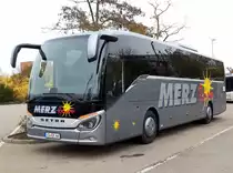 Merz-Reisen aus Blumenberg in Sindelfingen, Parkplatz Mercedes-Benz