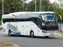 Setra 516 HD von URB aus Deutschland in Greifswald am 10.08.2018