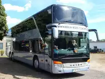 Setra 431 DT von Berlin-Rock-Coaches aus Deutschland in Binz am 12.08.2018
