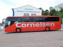 Setra 415 GT-HD von Cornelsen aus Deutschland im Stadthafen Sassnitz am 12.08.2018