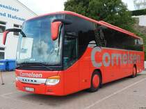 Setra 415 GT-HD von Cornelsen aus Deutschland im Stadthafen Sassnitz am 12.08.2018