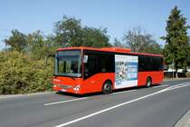 Bus Mainz: Iveco Crossway LE der DB Regio Bus Mitte GmbH, aufgenommen im September 2020 in Mainz-Bretzenheim.