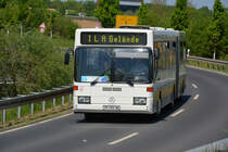 29.04.2018 | Brandenburg - Schönefeld (ILA) | Mercedes Benz O 405 G| Verkehrsgesellschaft Teltow-Fläming mbH | TF-VG 90 |
