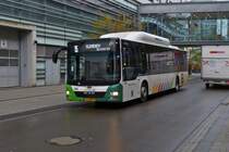 ST 4650, MAN Lion's City vom Tice, aufgenommen nahe dem Belval Plazza. 29.09.2020