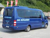 Mercedes Sprinter von De Rüganer aus Deutschland im Stadthafen Sassnitz am 17.08.2018