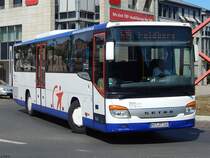 Setra 415 UL von Tonne aus Deutschland in Neustrelitz am 18.08.2018