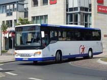 Setra 415 UL von Tonne aus Deutschland in Neustrelitz am 18.08.2018