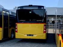 Heckansicht des neuen MB C2 K hybrid '11555' für den PU Erne, Full am 23.11.20 bei Evobus.