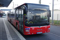 Verkehrsgesellschaft mbH Untermain (VU) / AB-VU 39 / Aschaffenburg, Hauptbahnhof/ROB / MAN Lion's City G / Aufnahemdatum: 20.11.2020