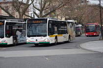 Stadtwerke Aschaffenburg / Wagen 187 (AB-VA 87) / Aschaffenburg, Hauptbahnhof/ROB / Mercedes-Benz O 530 C2 / Aufnahemdatum: 20.11.2020 / Werbung: BKK Akzo Nobel
