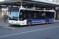 Stadtwerke Aschaffenburg / Wagen 174 (AB-VA 74) / Aschaffenburg, Hauptbahnhof/ROB / Mercedes-Benz O 530 C2 / Aufnahemdatum: 20.11.2020 / Werbung: Deutscher Mieterbund Aschaffenburg u. Umgebung