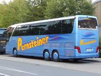 Setra 416 HDH von Pernsteiner aus Österreich in Neubrandenburg am 18.08.2018