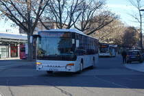 Seitz Reisen / AB-SM 23 / Aschaffenburg, Hauptbahnhof/ROB / Setra S 415 NF / Aufnahemdatum: 18.11.2020