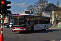 EW 1238, Setra S 416 NF von Emile Weber, aufgenommen in der Stadt Luxemburg. 19.04.2019
