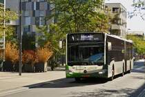 UC 8247, Mercedes Benz Citaro vom Tice nahe dem Belval Plazza gesehen 07.09.2020