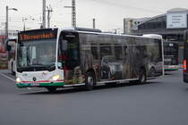 Stadtwerke Aschaffenburg / Wagen 183 (AB-VA 83) / Aschaffenburg, Hauptbahnhof/ROB / Mercedes-Benz O 530 C2 / Aufnahemdatum: 18.11.2020 / Werbung: Autohaus Kalkan