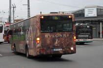 Stadtwerke Aschaffenburg / Wagen 151 (AB-VA 51) / Aschaffenburg, Hauptbahnhof/ROB / Mercedes-Benz O 530 / Aufnahemdatum: 18.11.2020 / Werbung: Juwelier Vogl