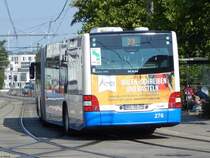 MAN Lion's City der Rostocker Straßenbahn AG in Rostock am 19.08.2018