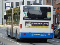 Mercedes Citaro I der Rostocker Straßenbahn AG in Rostock am 19.08.2018
