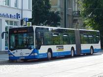 Mercedes Citaro I der Rostocker Straßenbahn AG in Rostock am 19.08.2018