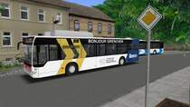 MB Citaro Facelift 24 der BGU mit LIbero Werbung. (Repaint durch mich erstellt)
