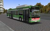 Citaro Facelift 25 der BGU mit der Erdgas Vollwerbung. (Repaint durch mich erstellt)