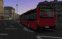 Heckansicht des Citaro Facelift hLA 857 von Bernmobil.