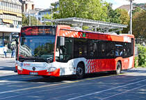 MB O 530 C2 der SWB, BN-SW 4268 am Hbf Bonn - 02.09.2020