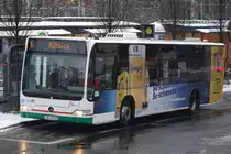 Stadtwerke Aschaffenburg / Wagen 163 (AB-VA 63) / Aschaffenburg, Luitpoldstr. (Hst Stadthalle) / Mercedes-Benz O 530 II / Aufnahemdatum: 01.12.2020 / Werbung: Stengers Bembelchen