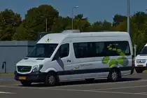 SL 2297  Mercedes Benz Sprinten von Sales Lentz, aufgenommen am Flughafen der Stadt Luxemburg. 05.08.2020

