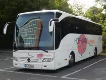 Mercedes Tourismo von Hoffmann Reisen Deutschland in Rostock am 19.08.2018