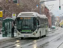 Graz. Das älteste private Busunternehmen der Steiermark ist die Fa. Matzer. Einen Volvo 7900 von Matzer konnte ich am 03.12.2020 als Linie 510 beim Schulzentrum St. Peter sblichten.