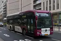 EW 1280, Mercedes Benz e Citaro von Emile Weber, gesehen in den Straßen der Stadt Luxemburg. 02.12.2020