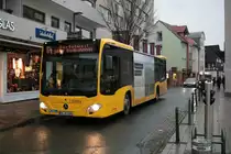 Vilbus Mercedes Benz Citaro 2 am 04.12.20 in Bad Vilbel Niddaplatz