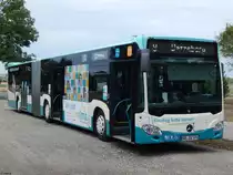 Mercedes Citaro III der Neubrandenburger Verkehrsbetriebe in Neubrandenburg am 25.08.2018