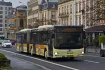 DC 4358, MAN Lion's City von Demy Cars, gesehen in der Stadt Luxemburg. 07.12.2020