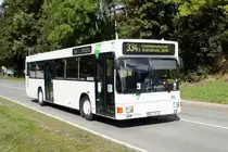 Bus Schwarzenberg / Bus Erzgebirge: MAN EL (ASZ-BV 41) der RVE (Regionalverkehr Erzgebirge GmbH), aufgenommen im September 2020 im Stadtgebiet von Schwarzenberg / Erzgebirge.