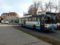 Mercedes-Benz O407 am 24.11.2020 in Weißwasser.