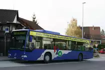 Citaro 40 in Oetwil am See, Zentrum am 24.10.2009.