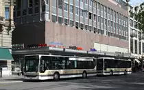 Citaro 42 und 55 beim Bellevue am 14.09.2010.