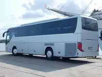 Setra 415 GT-HD der Anklamer Verkehrsgesellschaft mbH in Stralsund am 26.08.2018